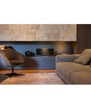 BRAUN Audio LE01 Bluetooth Lautsprecher App-steuerbar, Bluetooth, Weiß