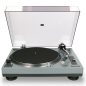 LENCO L-3808 Matt Grey Plattenspieler (Grau)