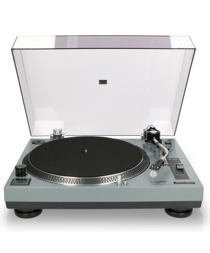 LENCO L-3808 Matt Grey Plattenspieler (Grau)