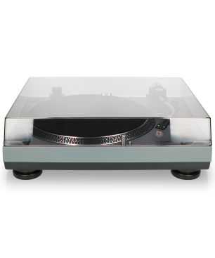 LENCO L-3808 Matt Grey Plattenspieler (Grau)