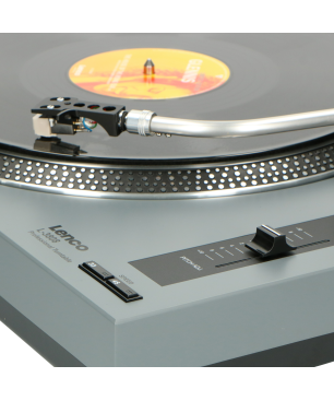 LENCO L-3808 Matt Grey Plattenspieler (Grau)