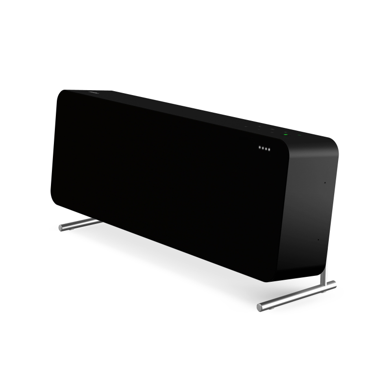 BRAUN Audio LE02 HiFi Lautsprecher App-steuerbar, Bluetooth, Schwarz