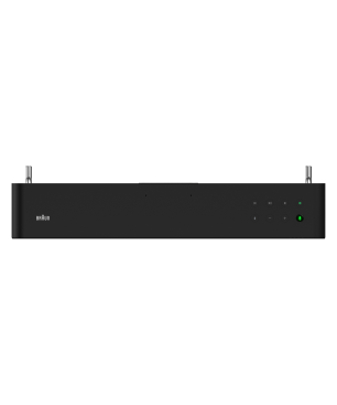BRAUN Audio LE02 HiFi Lautsprecher App-steuerbar, Bluetooth, Schwarz