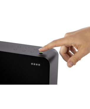 BRAUN Audio LE02 HiFi Lautsprecher App-steuerbar, Bluetooth, Schwarz