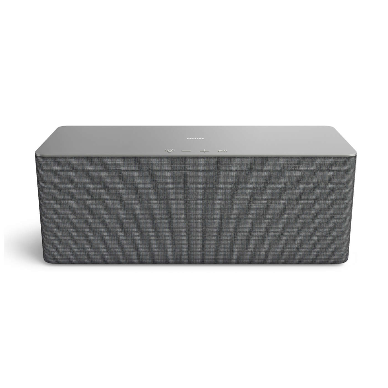 PHILIPS W6505 Lautsprecher, Bluetooth, Silber