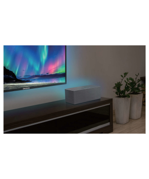 PHILIPS W6505 Lautsprecher, Bluetooth, Silber