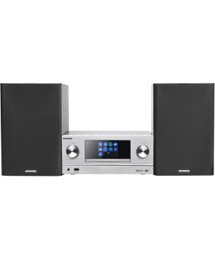 KENWOOD M-9000S-S Smart Micro Hi-Fi System (Silber)