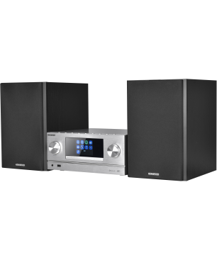 KENWOOD M-9000S-S Smart Micro Hi-Fi System (Silber)