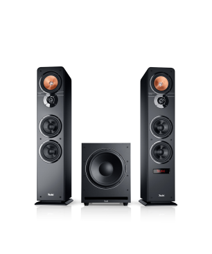 TEUFEL Ultima 40 Aktiv Club Edition 2.1 Komplettanlage, Schwarz