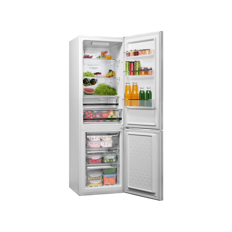 AMICA KGCN 387 110 W Kühgefrierkombination (E, 220,1 kWh, 1700 mm hoch, Weiß) AMICA KGCN 387 110 W Kühgefrierkombination (E, 220,1 kWh, 1700 mm hoch, Weiß)