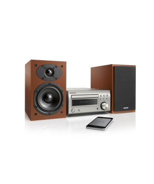 DENON D-M41DAB Kompaktanlage (Premium-Silber/Kirschholz)