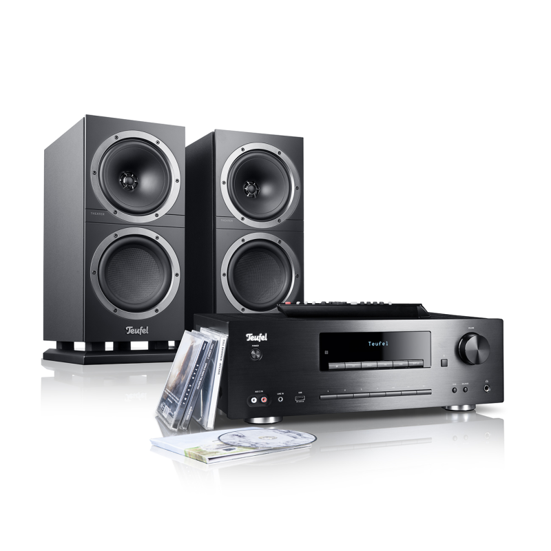 TEUFEL THEATER 500S KOMBO Stereo-Anlage (Schwarz)