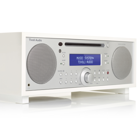 TIVOLI AUDIO Music System+ Hifi Kompaktanlage (Silber/Weiss)