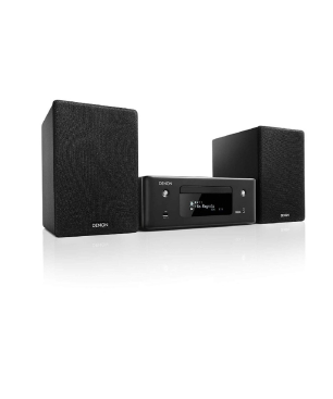 DENON CEOL N 10 SCHWARZ Kompaktanlage (Schwarz)
