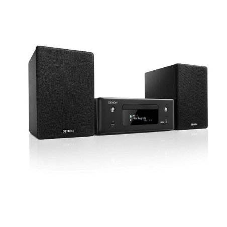 DENON CEOL N 10 SCHWARZ Kompaktanlage (Schwarz)