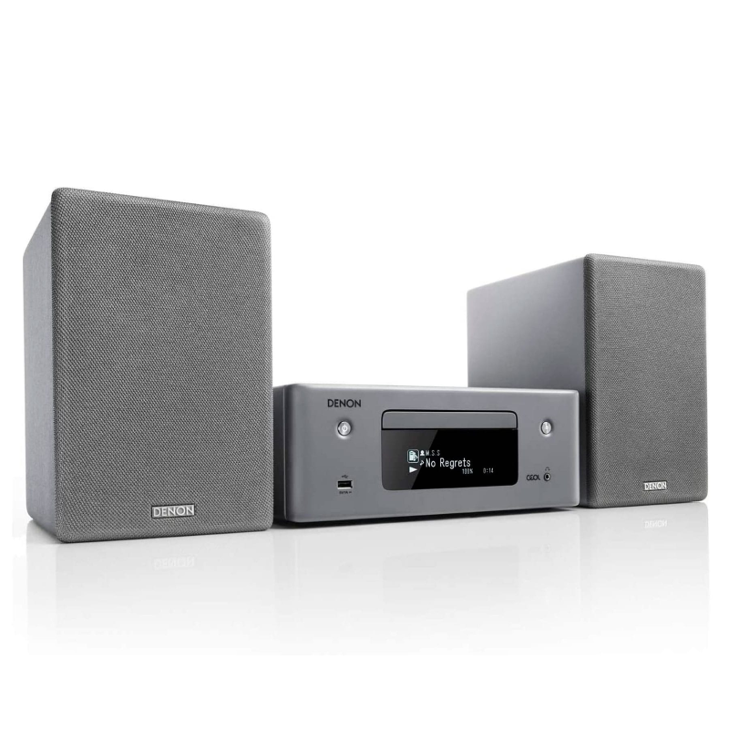 DENON CEOL N 10 GRAU Kompaktanlage (Grau)
