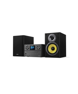 PHILIPS M 8905 Mini Stereoanlage (Schwarz)