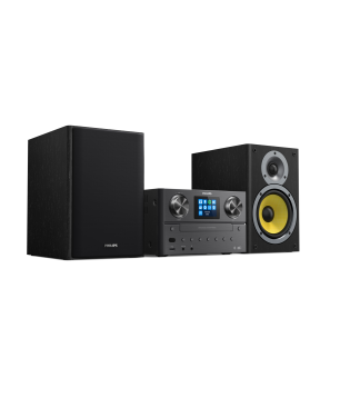 PHILIPS M 8905 Mini Stereoanlage (Schwarz)