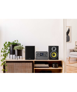 PHILIPS M 8905 Mini Stereoanlage (Schwarz)