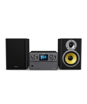 PHILIPS M 8905 Mini Stereoanlage (Schwarz)