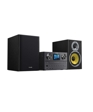 PHILIPS M 8905 Mini Stereoanlage (Schwarz)