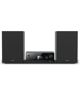 GRUNDIG CMS 5000 BT DAB+ WEB Hifi-Anlage (Schwarz)
