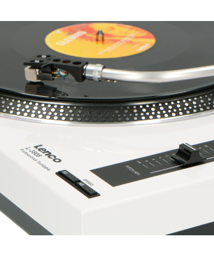 LENCO L-3808 White Plattenspieler (Weiß)