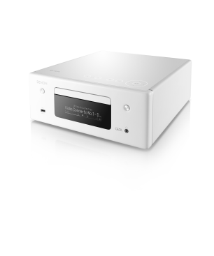 DENON RCD-N 10 WEISS Netzwerk CD-Receiver (Weiss)