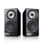 TEUFEL Teufel STEREO M Streaming-Regallautsprecher App-steuerbar, Bluetooth, 802.11b/g/n/ac, Schwarz