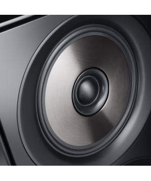 TEUFEL Teufel STEREO M Streaming-Regallautsprecher App-steuerbar, Bluetooth, 802.11b/g/n/ac, Schwarz