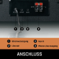 LENCO MC-460BK Musikcenter (Schwarz)