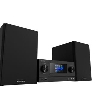 KENWOOD M-9000S-B Smart Micro Hi-Fi System (Schwarz)