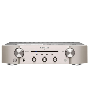 MARANTZ PM6007 Vollverstärker (2Kanäle, 60 Wattpro Kanal, Silber-Gold)