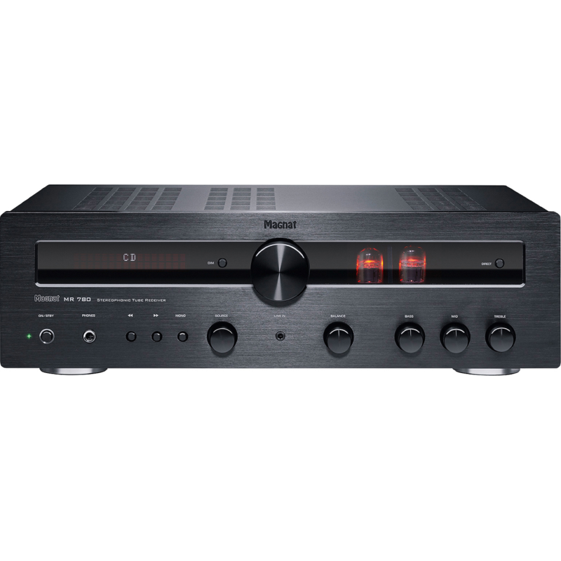 MAGNAT MR 780 Verstärker (2Kanäle, 100 Wattpro Kanal, schwarz)