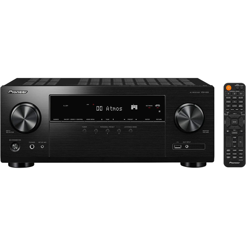 PIONEER VSX935M2 B Receiver (7Kanäle, 125 Wattpro Kanal, schwarz)