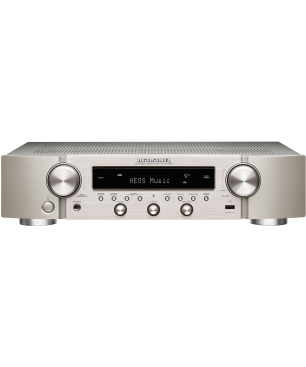 MARANTZ NR 1200 N1SG SILBERGOLD Stereo Netzwerk Receiver (2.1 Kanäle, 135 Watt pro Kanal, Silber-Gold)