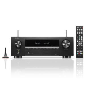 DENON AVR-X1700H DAB AV Receiver (7.2 Kanäle, Schwarz)