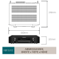 MARANTZ NR 1510 AV-Receiver (5.2 Kanäle, Schwarz)