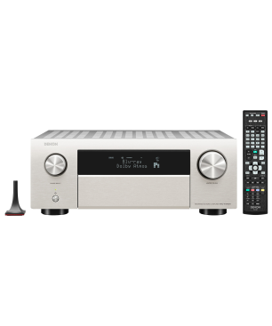 DENON AVC-X4700H AV-Verstärker (9.2 Kanäle, Silber)