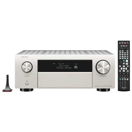 DENON AVC-X4700H AV-Verstärker (9.2 Kanäle, Silber)