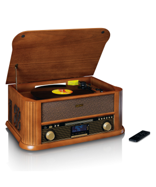 LENCO TCD-2570 Plattenspieler Holz