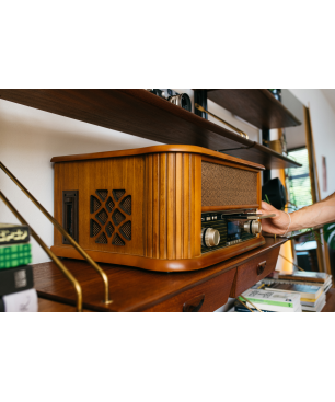 LENCO TCD-2570 Plattenspieler Holz