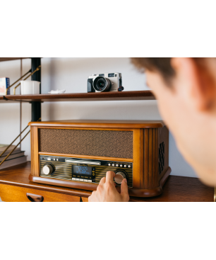 LENCO TCD-2570 Plattenspieler Holz