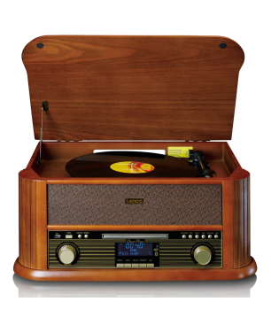 LENCO TCD-2570 Plattenspieler Holz