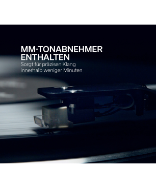 DENON DP-450USB Plattenspieler Schwarz