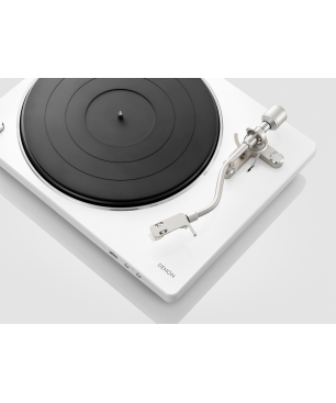 DENON DP 450 USB WEISS Plattenspieler Weiß