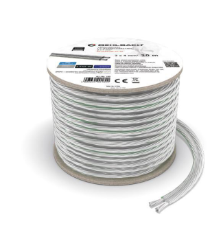 OEHLBACH D1C189 Silverline SP-40, Lautsprecherkabel, 20 m