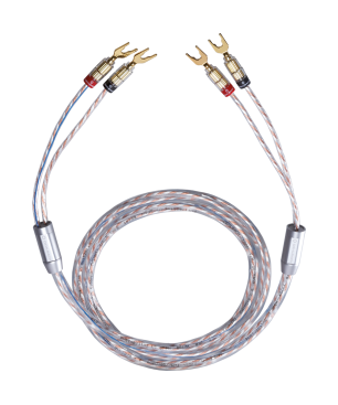 OEHLBACH Twin Mix Two L, Hochwertiges Set 2 x 6,0 mm², 1 Paar, Lautsprecherkabel, 400 cm