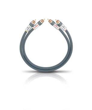 OEHLBACH 2094 NF 14 MASTER SET SYM 2X3,0M PLATINGRAU, Audio Kabel, 300 cm