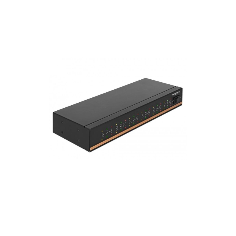 DELOCK 64070 Adapter, Schwarz